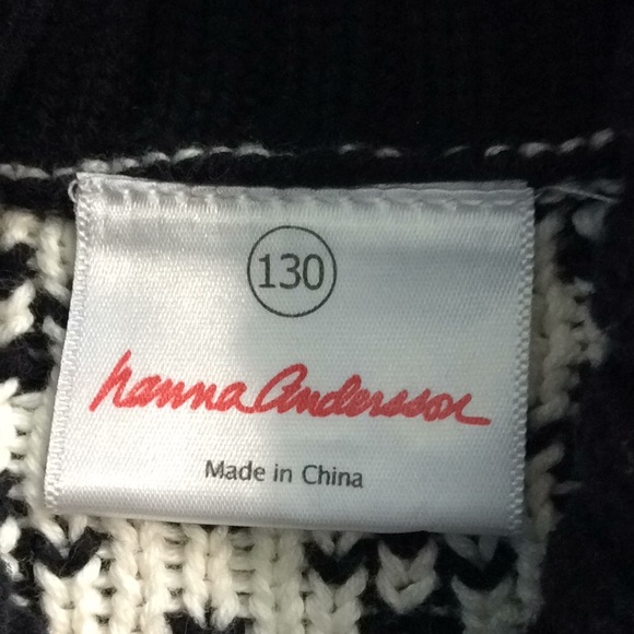 Hanna Anderson Boys Heavy Cotton Sweater Sz 130 - Picture 7 of 8